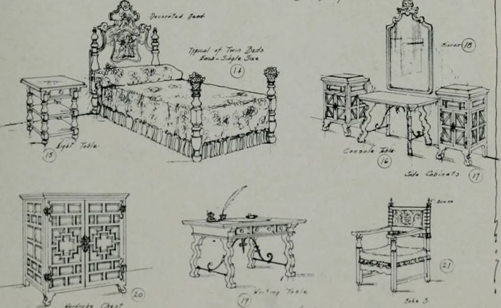 An illustration from Architect and engineer, 1905, leaf 126