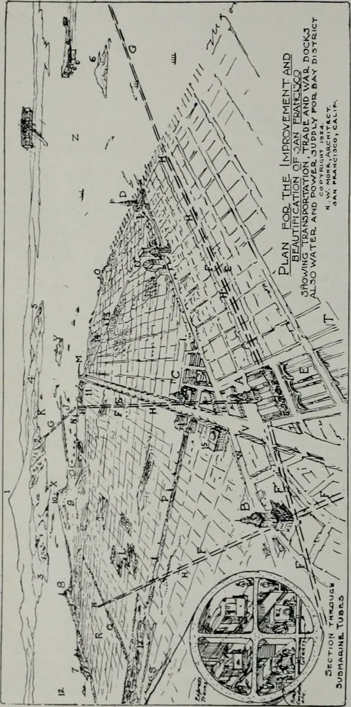 An illustration from Architect and engineer, 1905, leaf 139