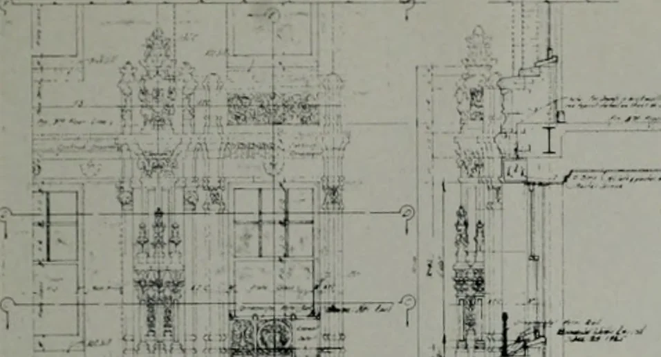 An illustration from Architect and engineer, 1905, leaf 14