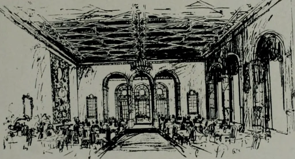 An illustration from Architect and engineer, 1905, leaf 16