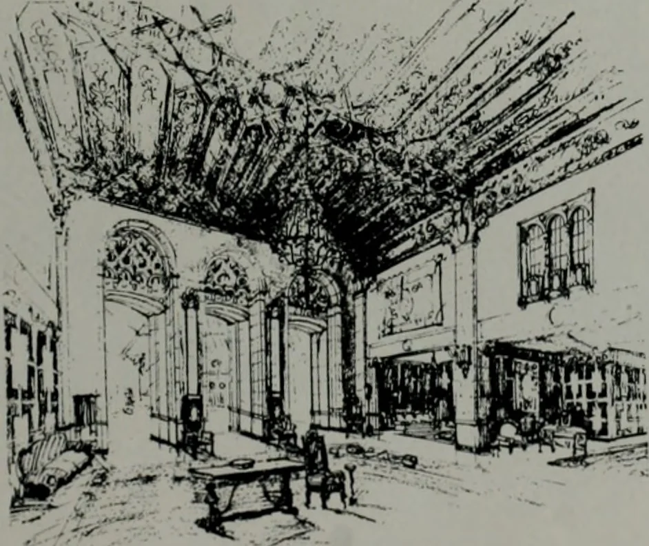 An illustration from Architect and engineer, 1905, leaf 16