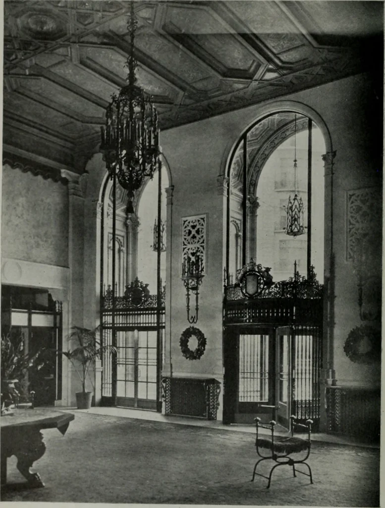 An illustration from Architect and engineer, 1905, leaf 17