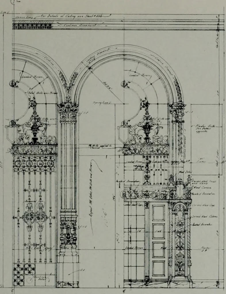An illustration from Architect and engineer, 1905, leaf 18