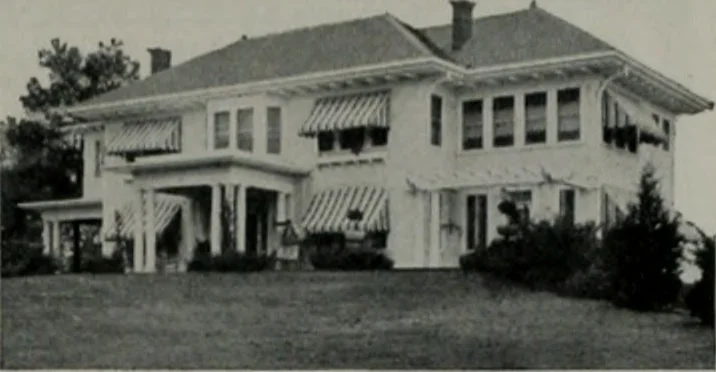 An illustration from Architect and engineer, 1905, leaf 182