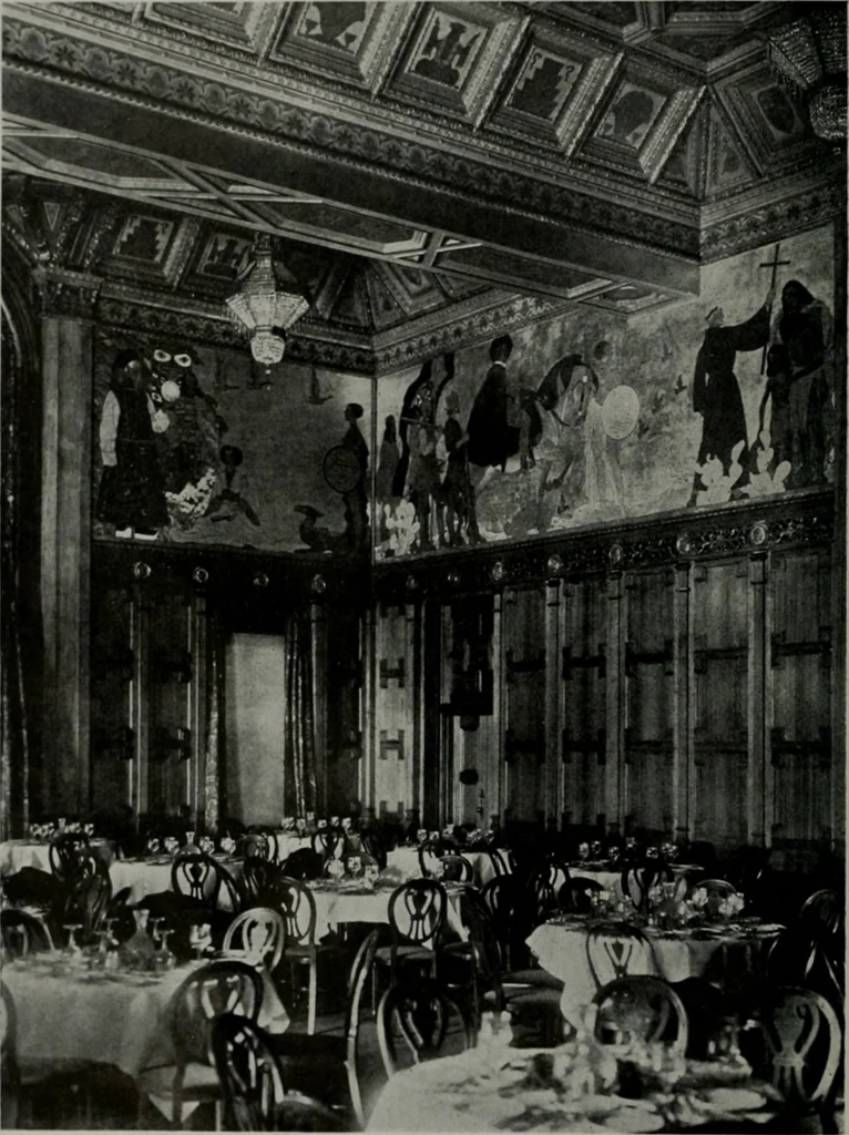 An illustration from Architect and engineer, 1905, leaf 19
