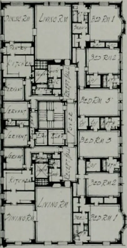 An illustration from Architect and engineer, 1905, leaf 198
