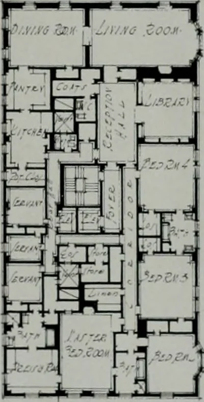 An illustration from Architect and engineer, 1905, leaf 198