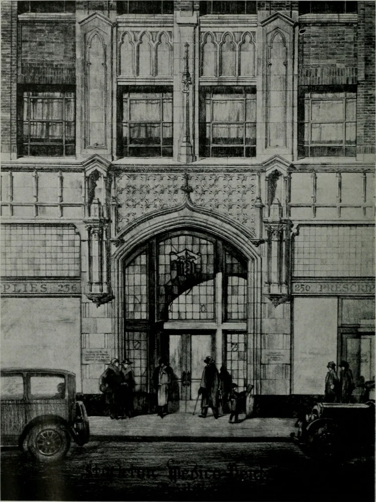 An illustration from Architect and engineer, 1905, leaf 199