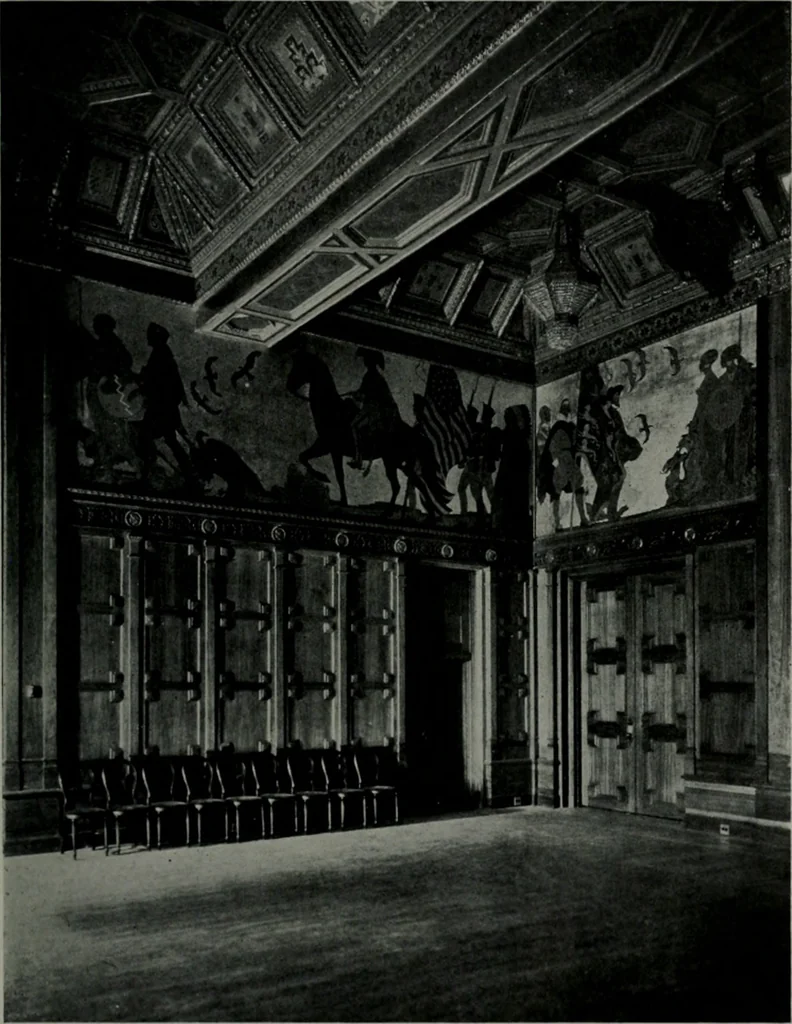 An illustration from Architect and engineer, 1905, leaf 20