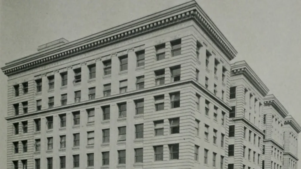 An illustration from Architect and engineer, 1905, leaf 210
