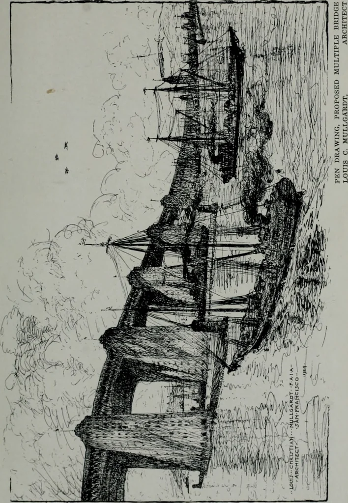 An illustration from Architect and engineer, 1905, leaf 218