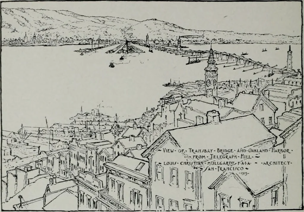 An illustration from Architect and engineer, 1905, leaf 219