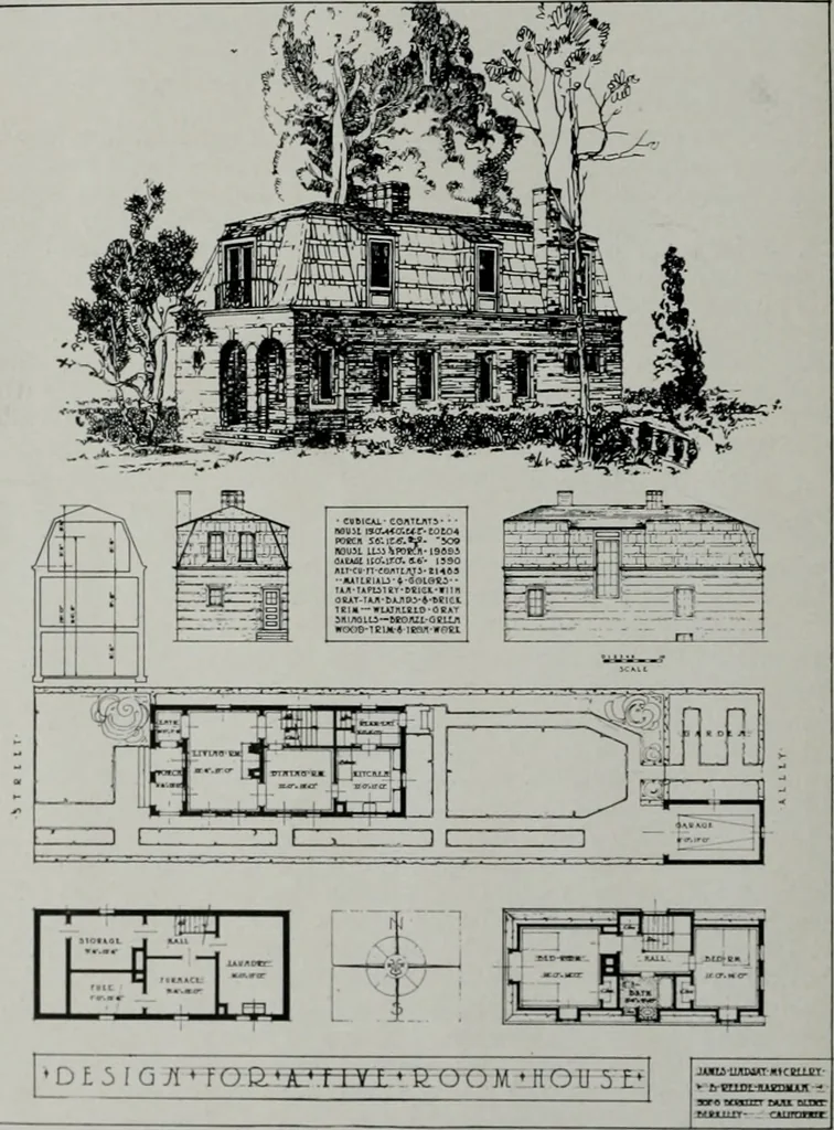 An illustration from Architect and engineer, 1905, leaf 223