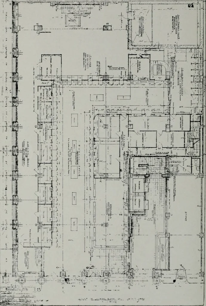 An illustration from Architect and engineer, 1905, leaf 229