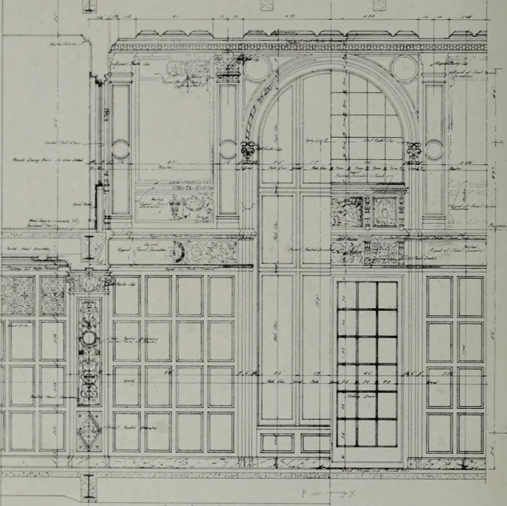 An illustration from Architect and engineer, 1905, leaf 25