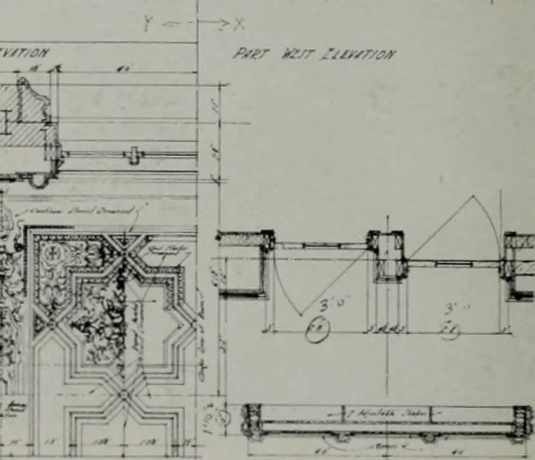 An illustration from Architect and engineer, 1905, leaf 25