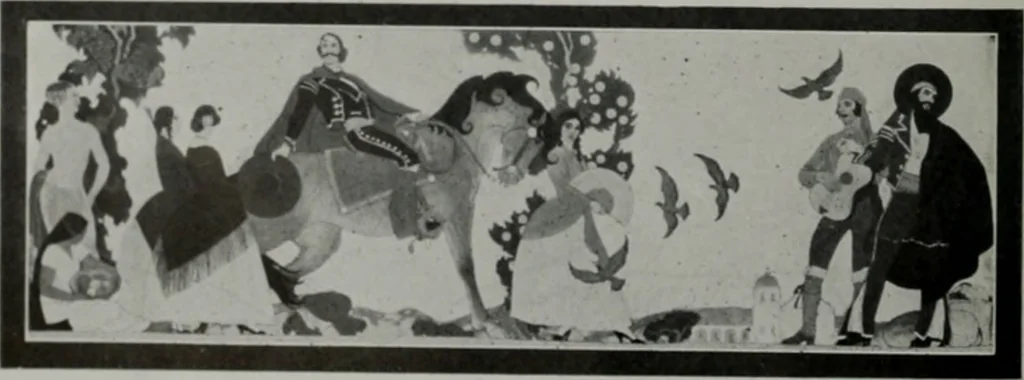 An illustration from Architect and engineer, 1905, leaf 27