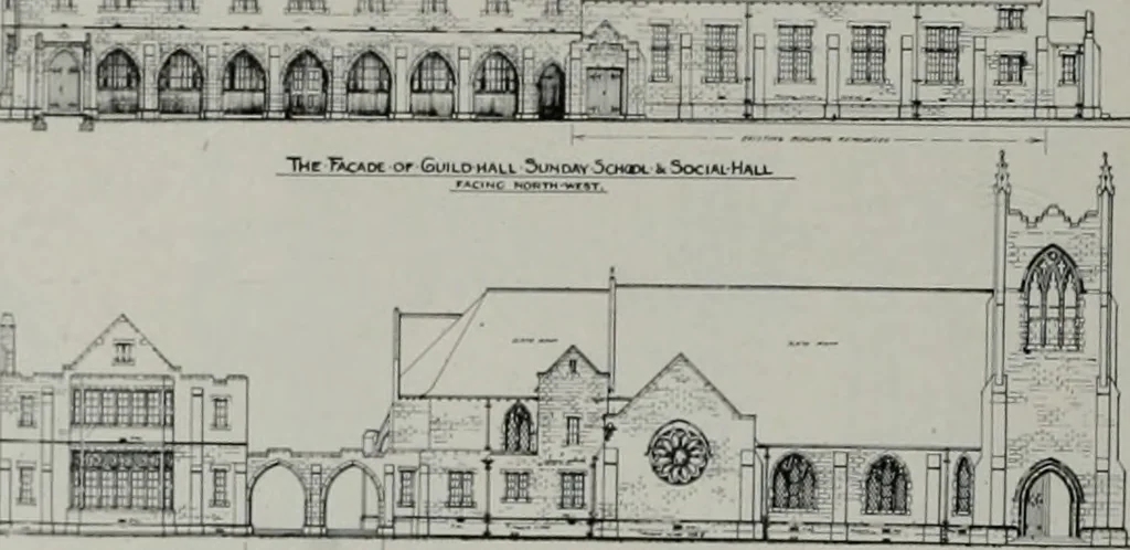 An illustration from Architect and engineer, 1905, leaf 35