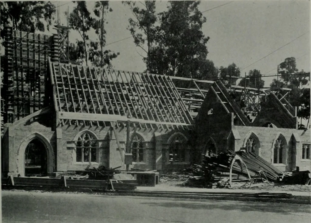An illustration from Architect and engineer, 1905, leaf 36