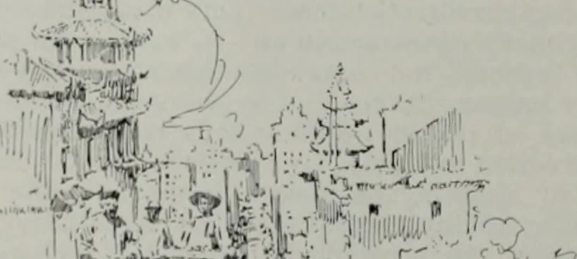 An illustration from Architect and engineer, 1905, leaf 51