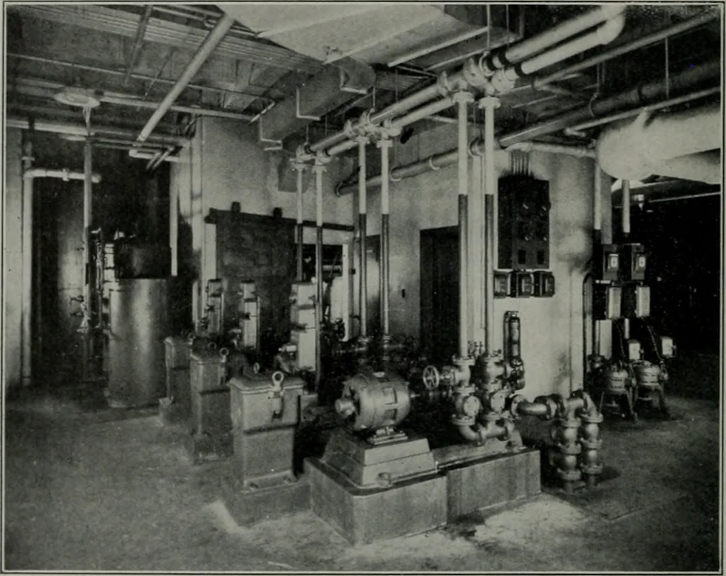 An illustration from Architect and engineer, 1905, leaf 65
