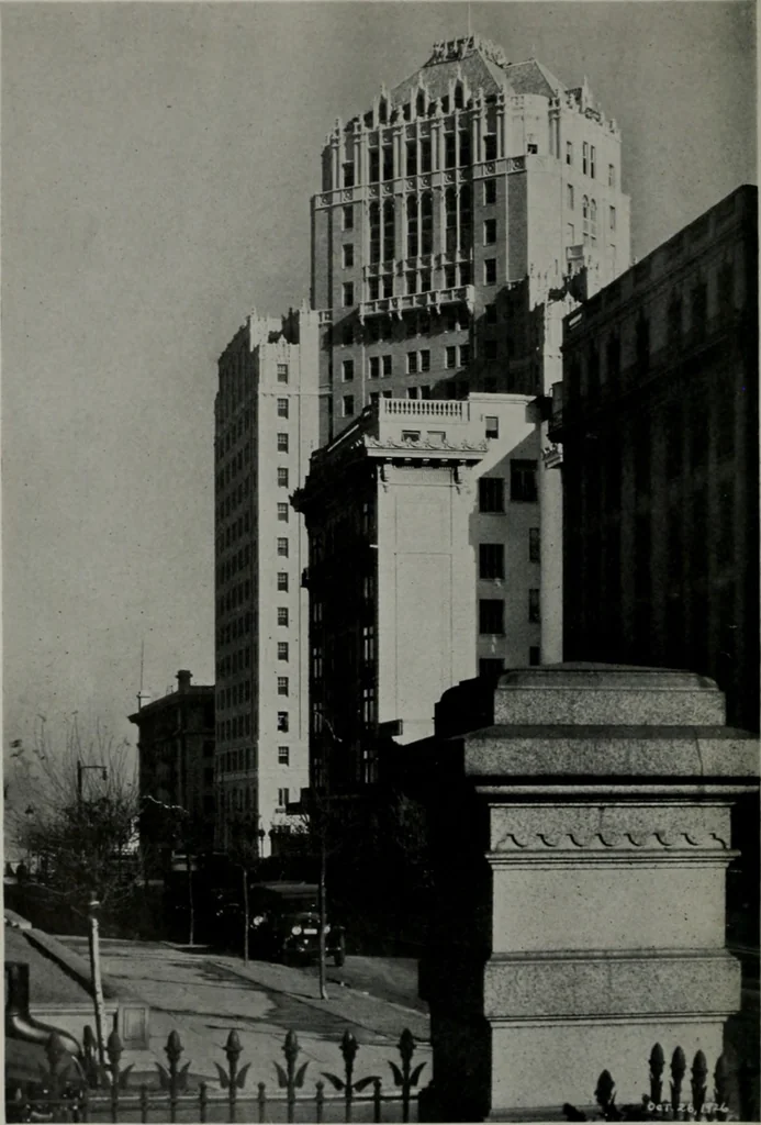 An illustration from Architect and engineer, 1905, leaf 7