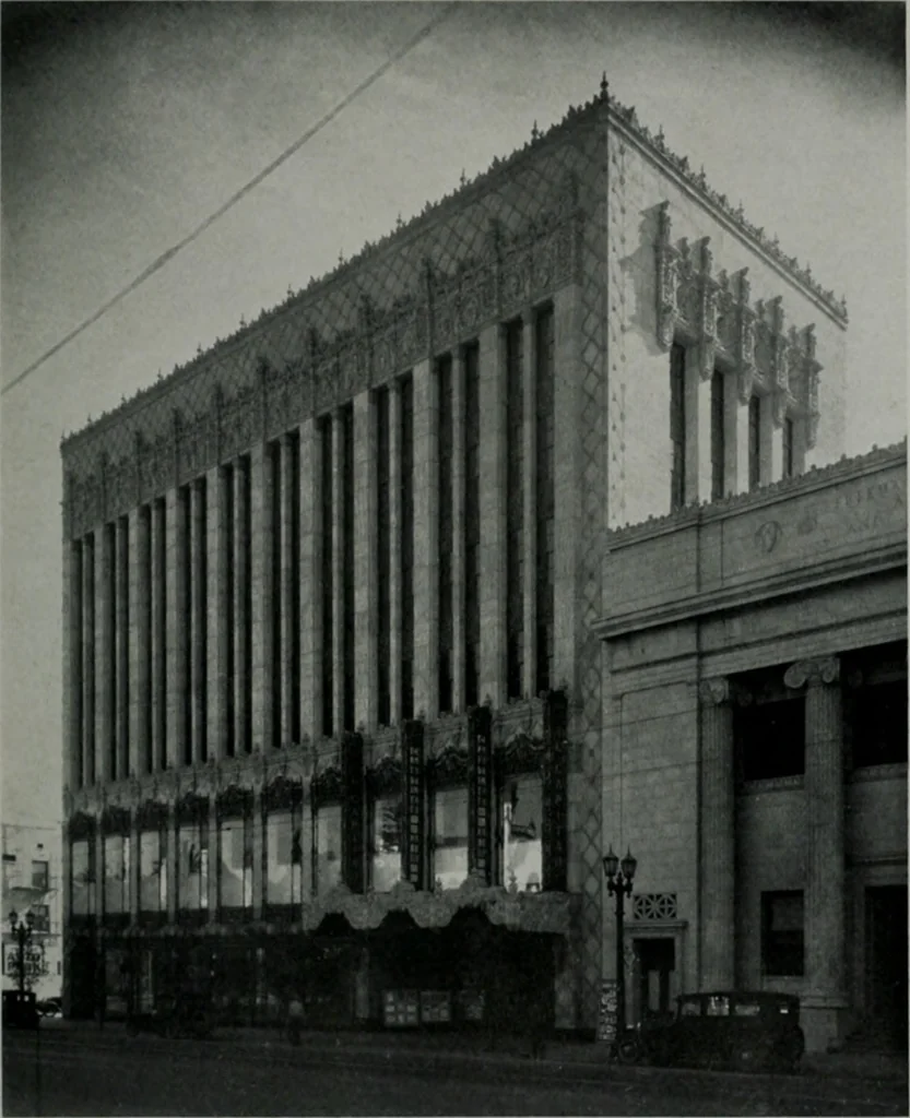 An illustration from Architect and engineer, 1905, leaf 94