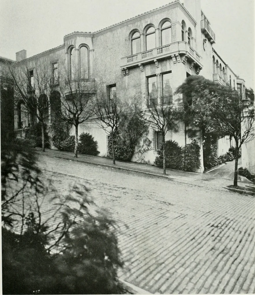 An illustration from Architect and engineer, 1905, leaf 102