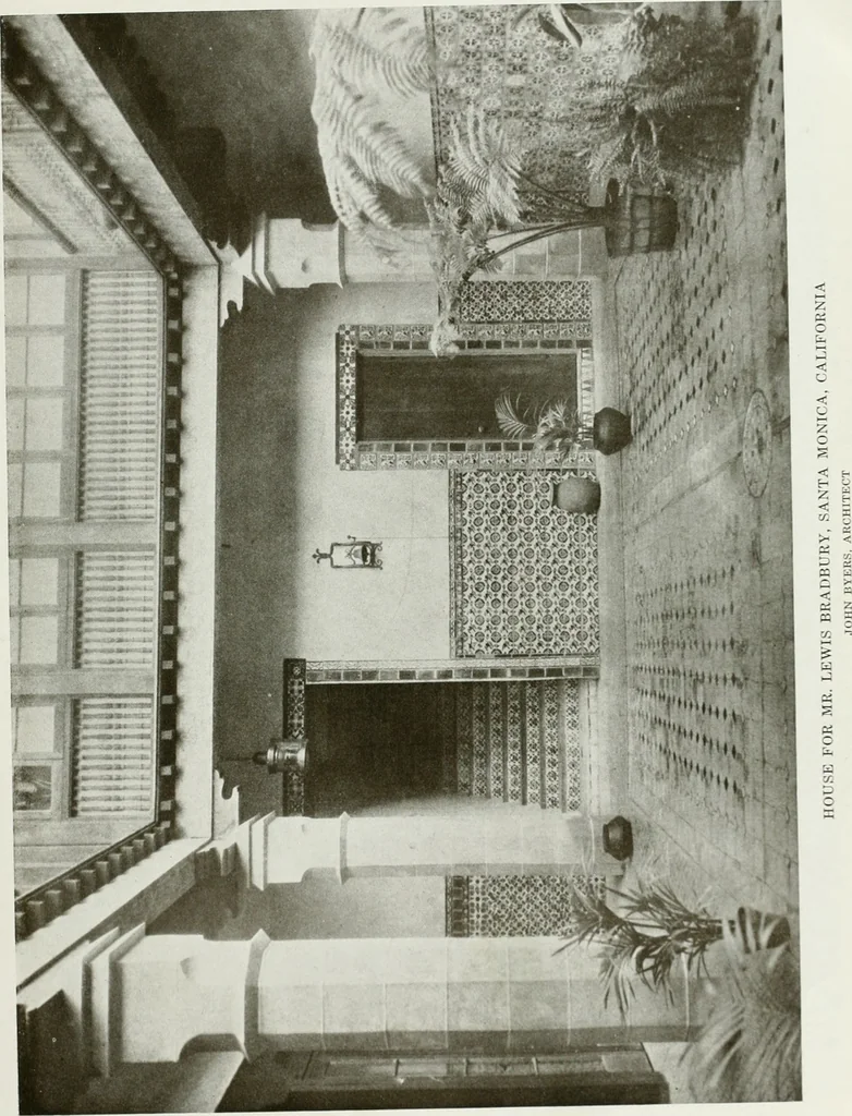 An illustration from Architect and engineer, 1905, leaf 146