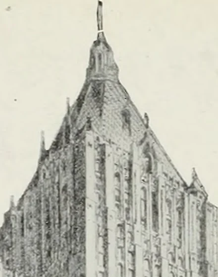 An illustration from Architect and engineer, 1905, leaf 175