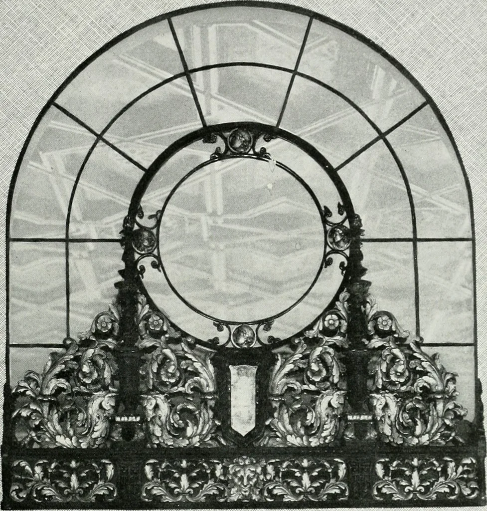 An illustration from Architect and engineer, 1905, leaf 206
