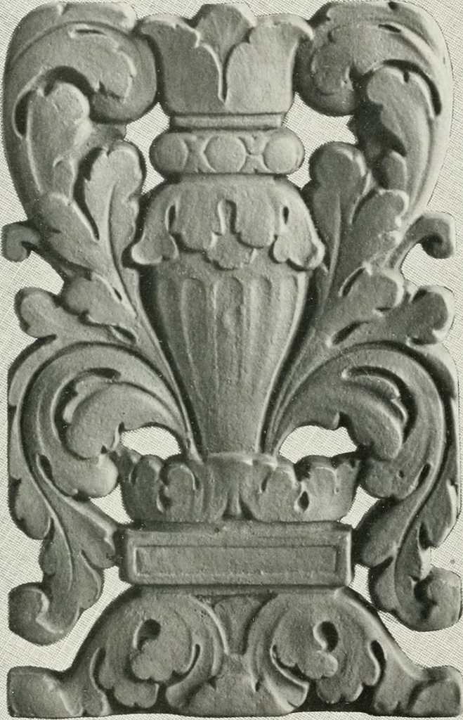 An illustration from Architect and engineer, 1905, leaf 207