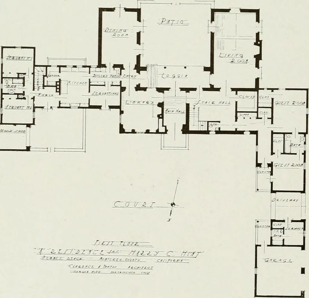 An illustration from Architect and engineer, 1905, leaf 221