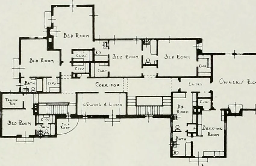 An illustration from Architect and engineer, 1905, leaf 23