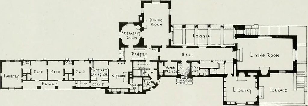An illustration from Architect and engineer, 1905, leaf 23
