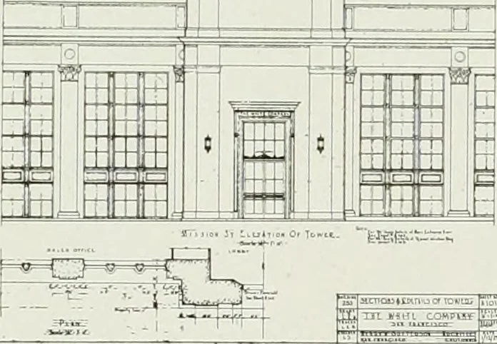 An illustration from Architect and engineer, 1905, leaf 235