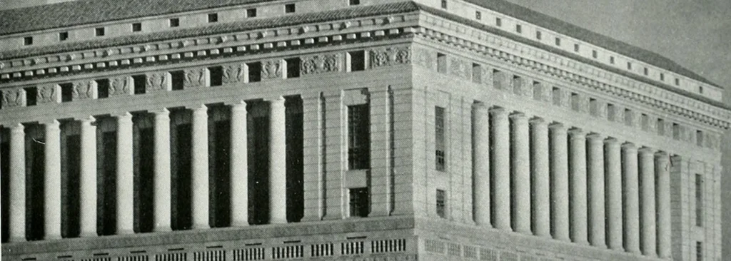 An illustration from Architect and engineer, 1905, leaf 26