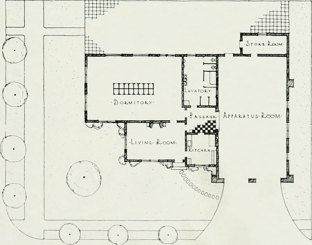 An illustration from Architect and engineer, 1905, leaf 266