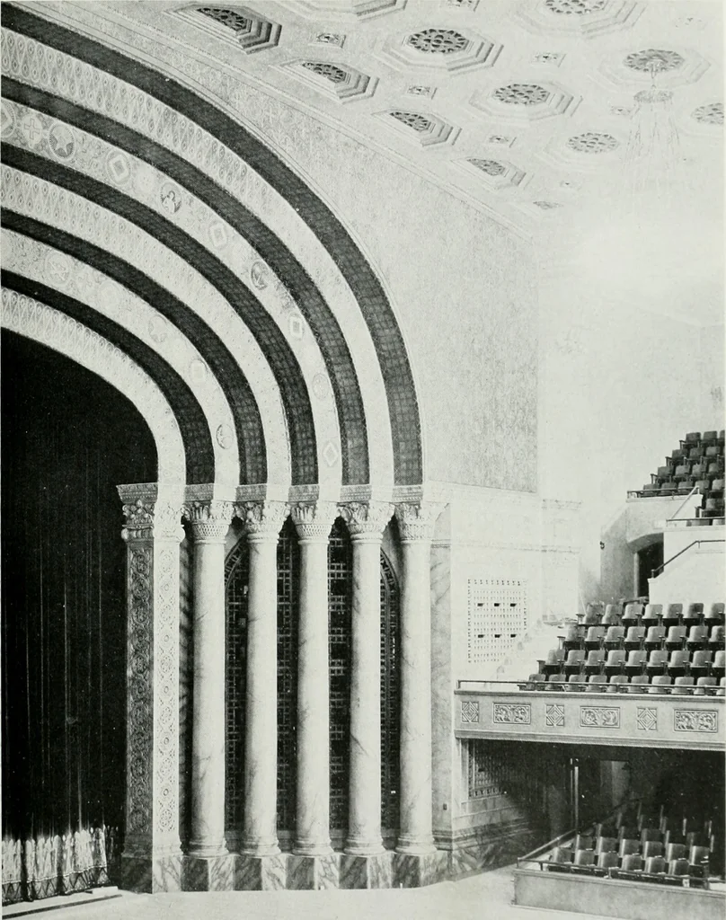 An illustration from Architect and engineer, 1905, leaf 268