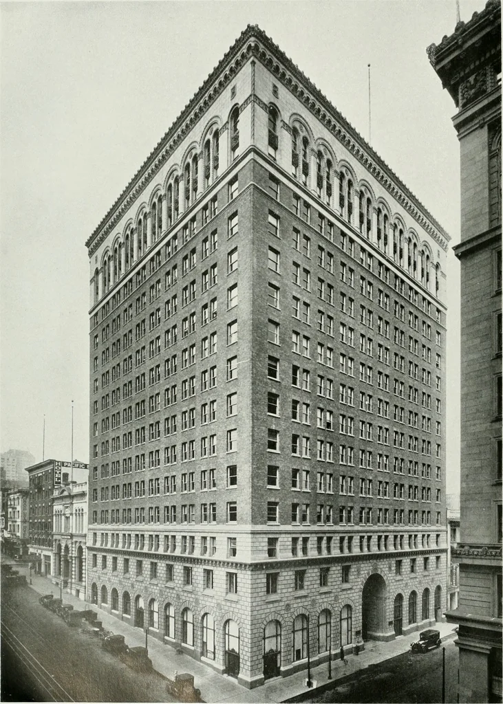 An illustration from Architect and engineer, 1905, leaf 27