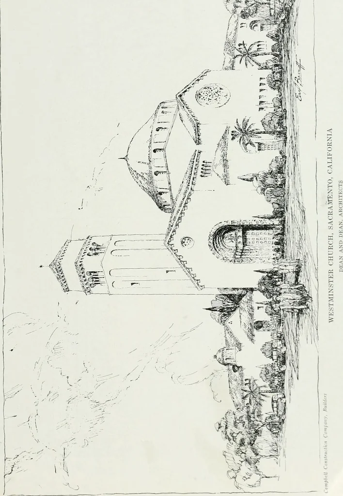 An illustration from Architect and engineer, 1905, leaf 272