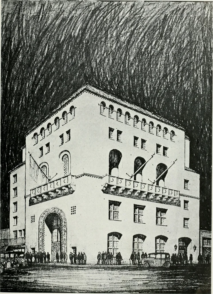 An illustration from Architect and engineer, 1905, leaf 274