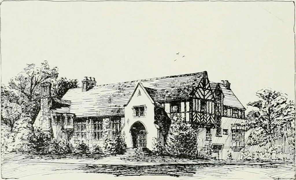 An illustration from Architect and engineer, 1905, leaf 275