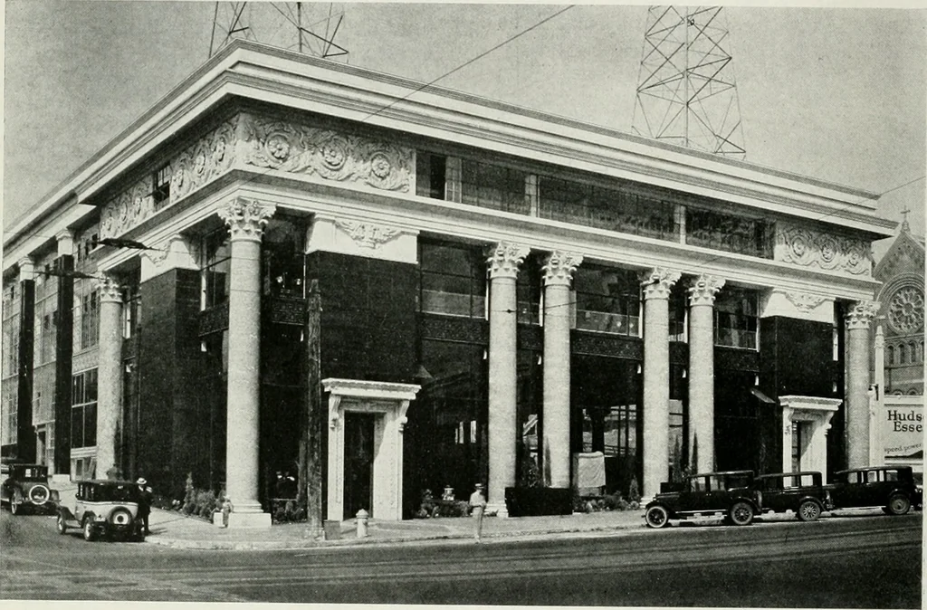 An illustration from Architect and engineer, 1905, leaf 281