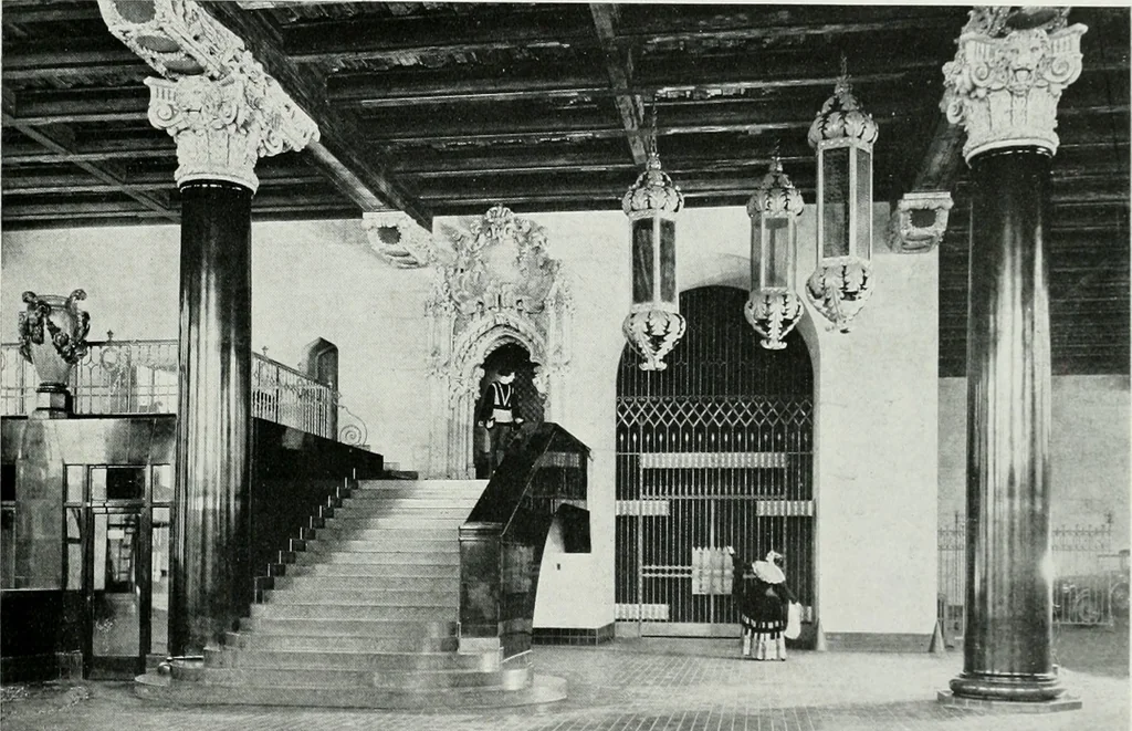 An illustration from Architect and engineer, 1905, leaf 282