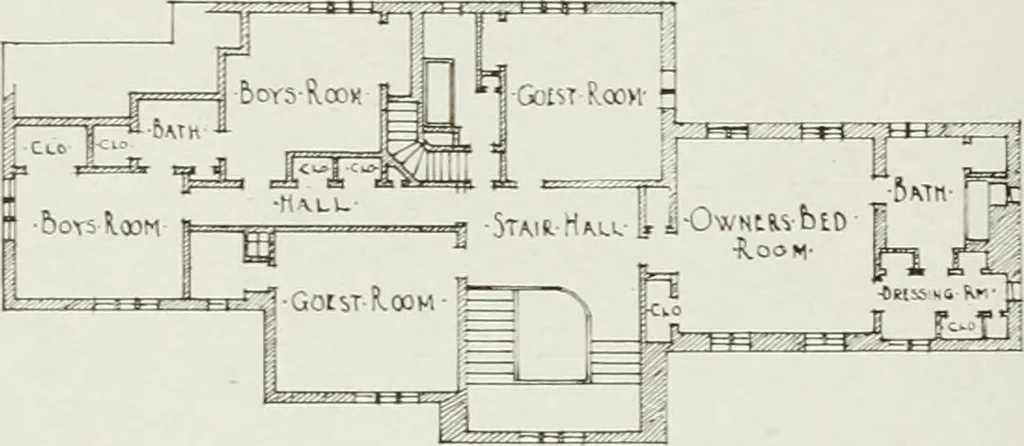 An illustration from Architect and engineer, 1905, leaf 297