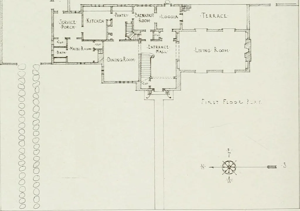 An illustration from Architect and engineer, 1905, leaf 297