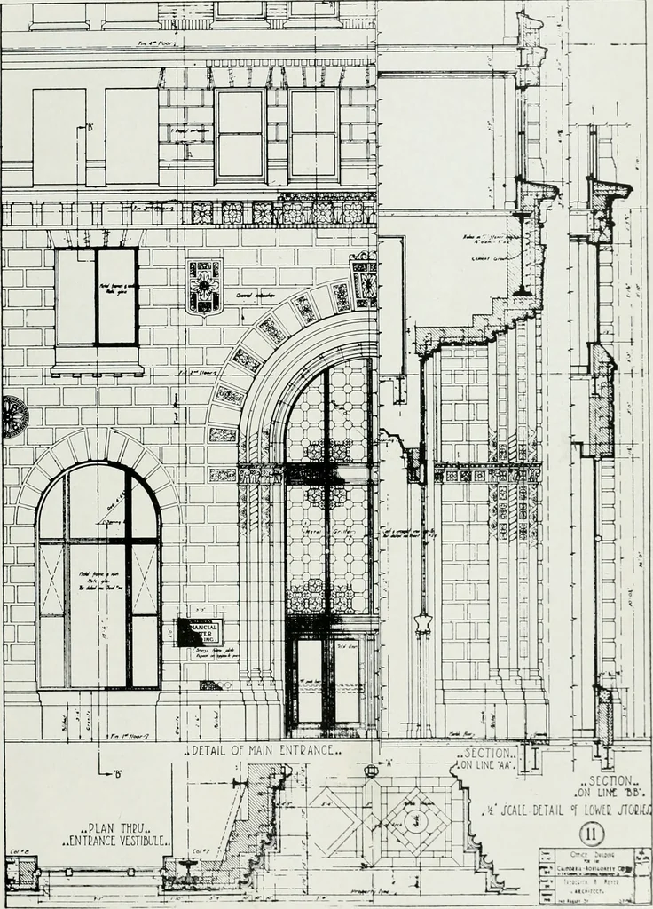 An illustration from Architect and engineer, 1905, leaf 32