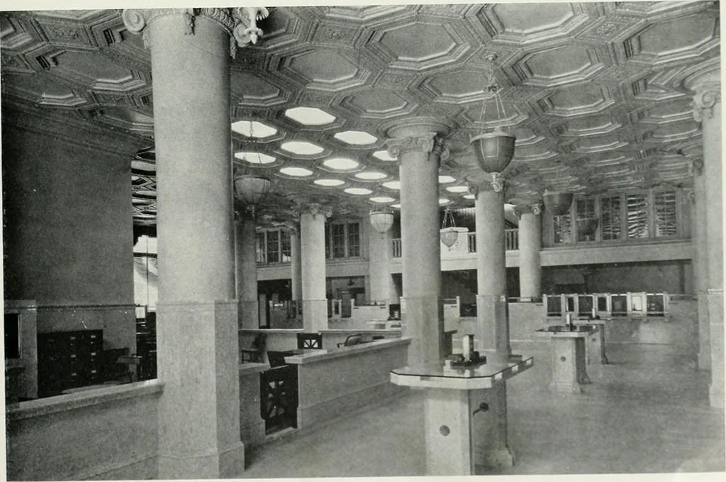 An illustration from Architect and engineer, 1905, leaf 354