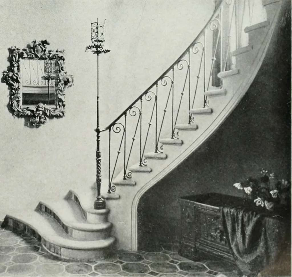 An illustration from Architect and engineer, 1905, leaf 356